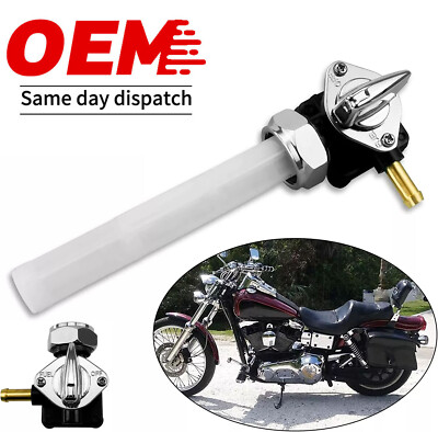  New For Harley FXST FLT FXD 1997-2001 Male Thread Fuel Valve Petcock 61338-94D 