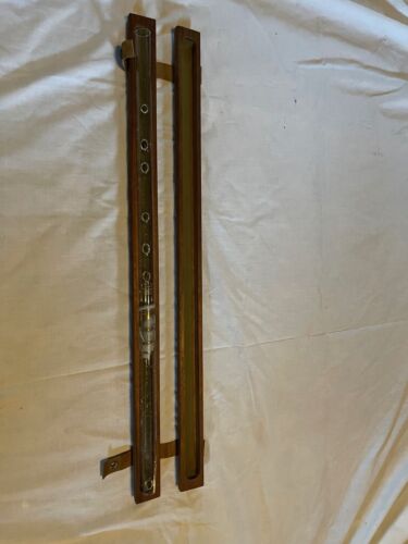Hall crystal flute key of C with padded wood case