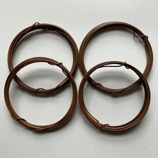 4 Coils Rolls 16 Gauge Primitive Rusty Tin Wire 60 ft Total Crafts Strong Sturdy