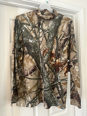 Vintage Outfitters Ridge Fusion 3D L/S Wicking Mock Shirt Men s Size Med NWT