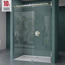 Nischentür Dusche Duschtür Schiebetür Duschabtrennung Duschkabine 8mm ESG NAN