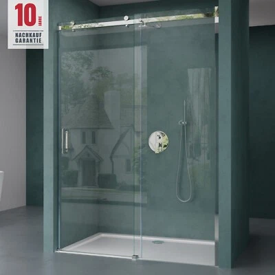 MAI & MAI Nischentür Dusche Duschtür Schiebetür Duschabtrennung Duschkabine 8mm ESG NAN