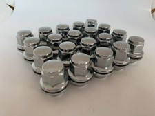 For Toyota Camry/Corolla Genuine Alloy wheels 20 Chrome Wheel Nuts 12mm x 1.5