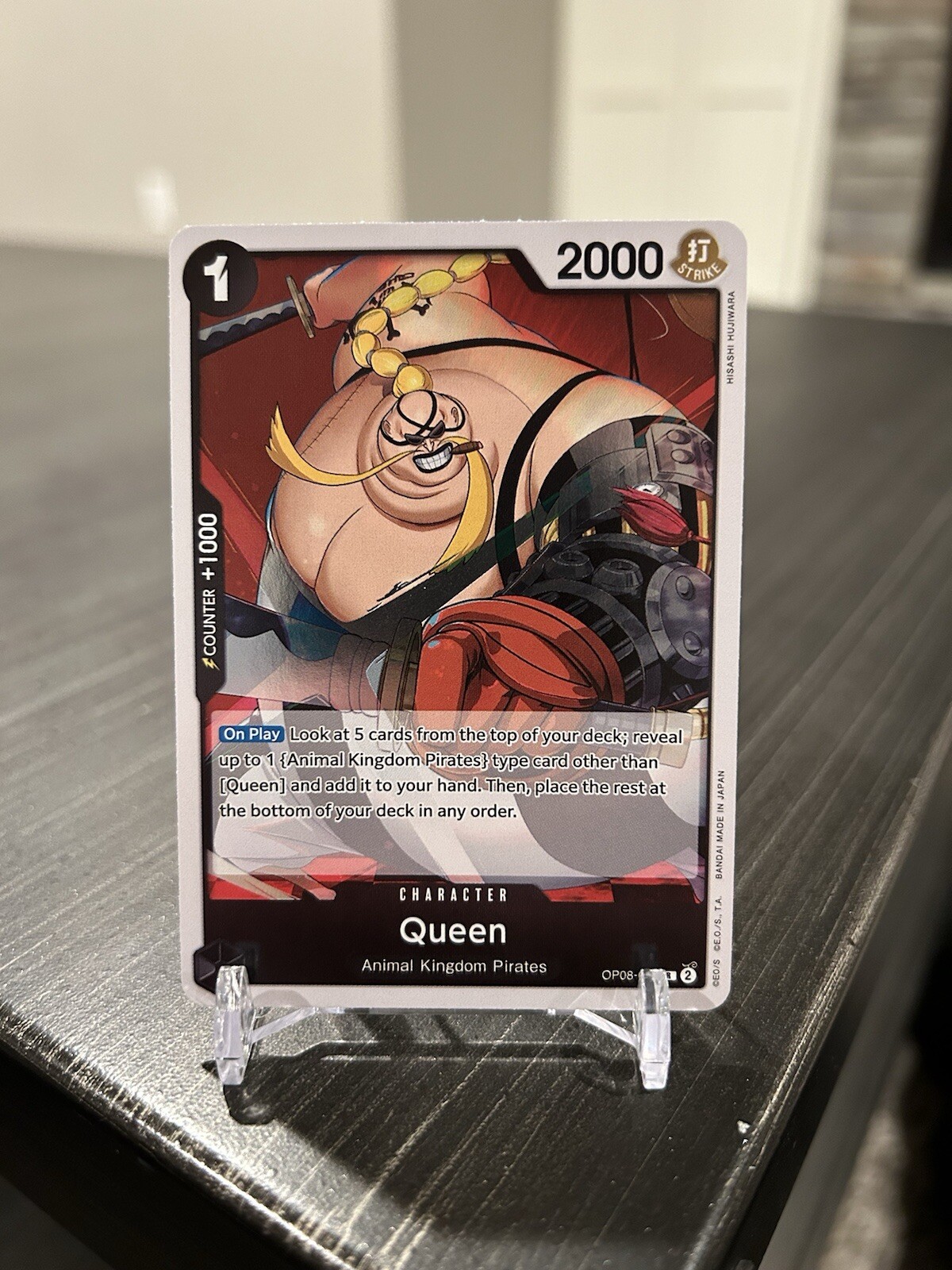 Queen OP08-080 R Two Legends One Piece Card