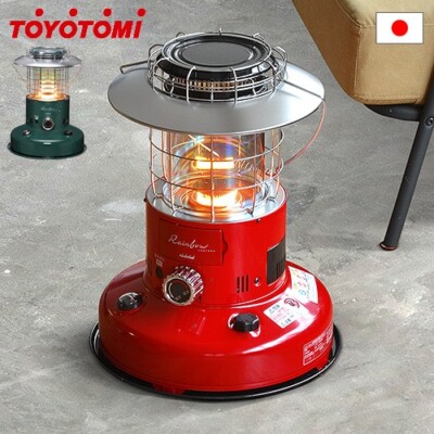 TOYOTOMI RL-25M Red Lantern Convection Oil Stove Made in Japan Rainbow Stove
