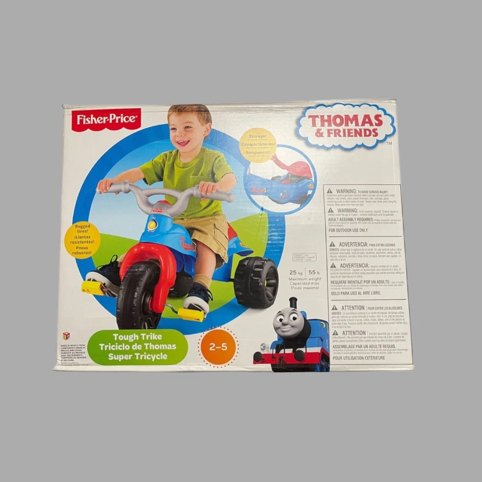 Fisher-Price Thomas & Friends Triciclo Resistente Triciclo Paseo en Bicicleta de Juguete Nuevo Foto 4 de 4