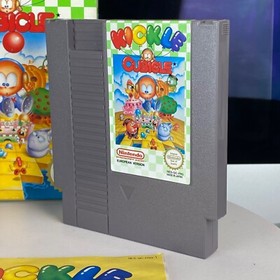 Juego Nintendo NES KICKLE CUBICLE con embalaje e instrucciones