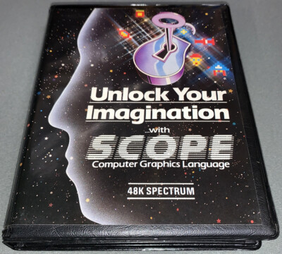 SCOPE COMPUTER GRAPHICS LANG - INTERACTIVE S/WARE PEOPLE - Spectrum 48K Cassette