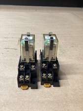 Lot of 2 OMRON LY2N 24VDC 10A #114G111