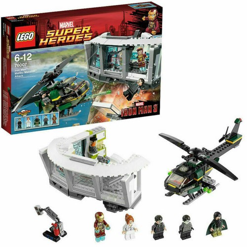 LEGO Marvel: Iron Man: Malibu Mansion Attack (76007)