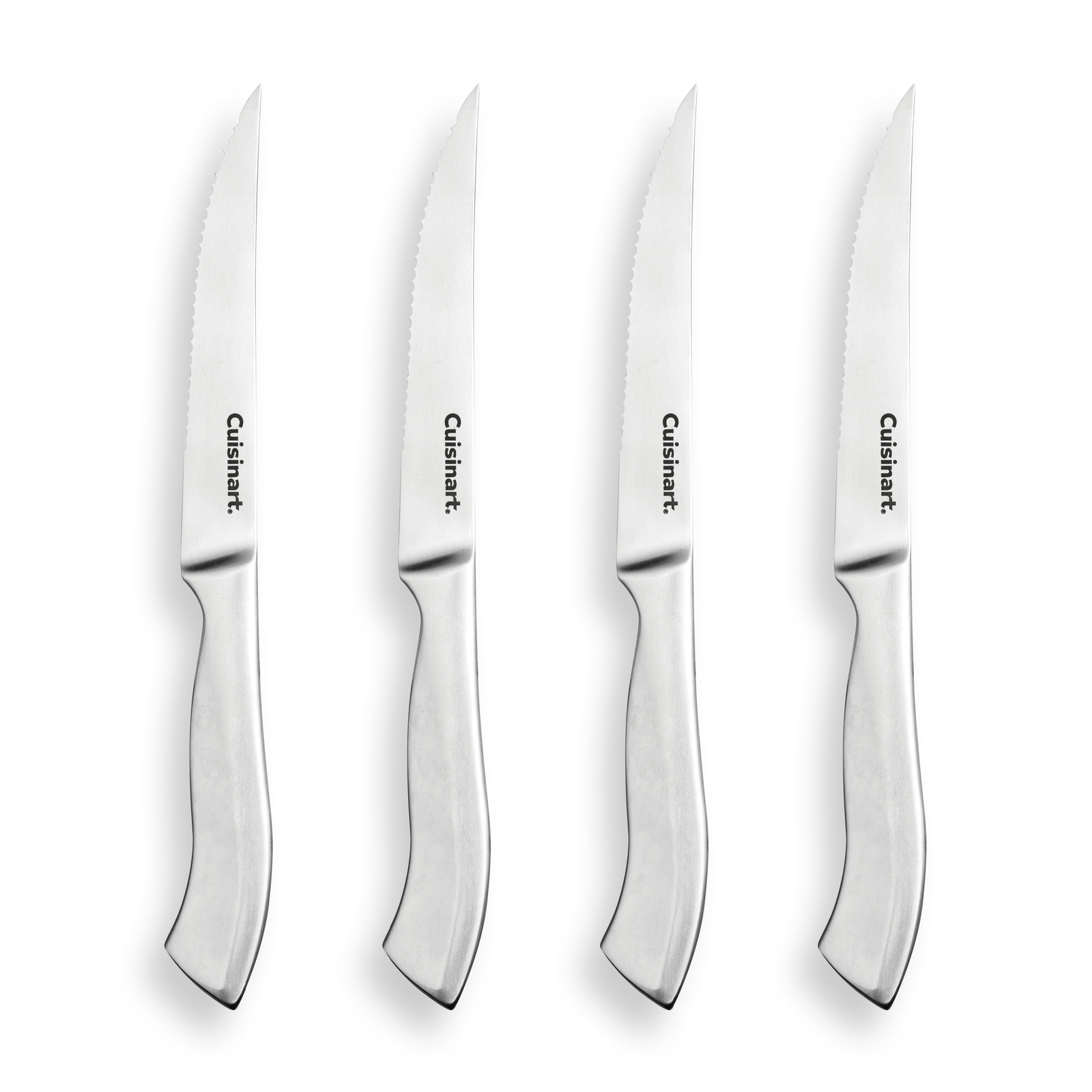 Classic 4-Piece Stainless Steel Steak Knife Set with Ergonomic Handles CE88SS-4SK3