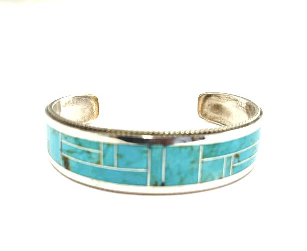 925er Sterlingsilber-Armband Mit Türkis-Edelstein  Produktbild-Vorschau 1