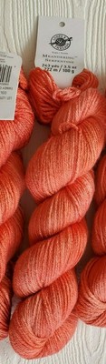 New Loops and Threads Yarn Meandering Serpentine Tangy Coral 3.5 oz (shv4)