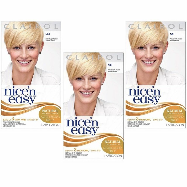 Clairol N Easy 10 Natural Ultra Light Blonde Hair Dye Vs325 For