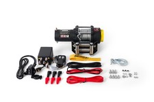 Elektrische Seilwinde PowerWinch 3500lbs ATV 12V 1587kg Funk UTV Quad OffRoad