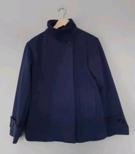 Centigrade  Coat  In Blue Size XS Relaxed Fit QVC RRP£75