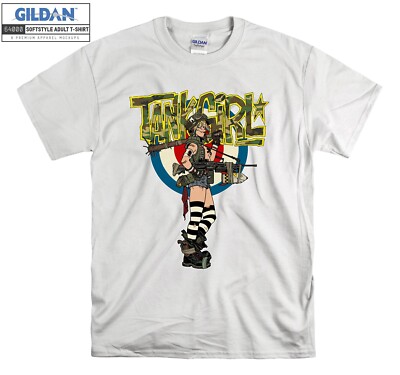 Tank Girl Comic T-Shirt Pik Alternative T Shirt Herren Damen Unisex Tshirt 5999