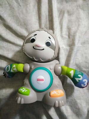 Fisher Price Linkimals Smooth Moves Sloth Teaches, Sings, Talks, Moves baby  toy 887961706215|