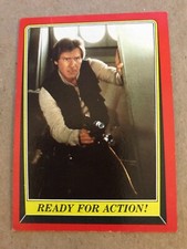 1983 Topps Return of the Jedi Ready for Acrion Han Solo #100 Harrison Ford