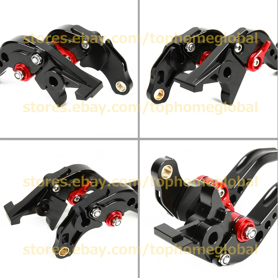 Alavanca de freio de embreagem CNC preta curta para SUZUKI GSF600 BANDIT 1995-1999 1998 1997 - Imagem 2 de 4