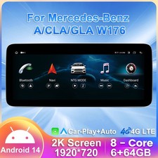 For Mercedes A/CLA/GLA W176 X156 NTG4.5 Android 14 CarPlay Autoradio GPS 6+64GB For Mercedes A/CLA/GLA W176 X156 NTG4.5 Android 14 CarPlay Autoradio GPS 6+64GB