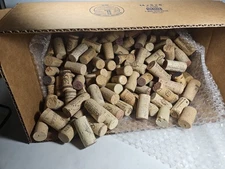 Lot of 200+ Used Wine Corks Multiple Brands For Crafts Collectibles