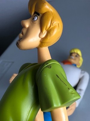 Vintage 90s Scooby Doo figures Shaggy Velma Karate Scooby Fred 8