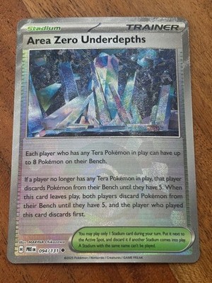 Pokemon TCG Area Zero Underdepths 094/131 Prismatic Evolutions (Poke Ball)