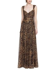 Halston Claudia Chiffon Gown Women's