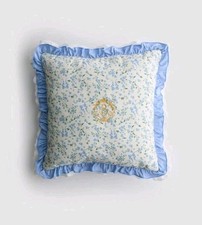 Primark x Bridgerton Viral Blue Cushion Pillow 45cm x 45cm New