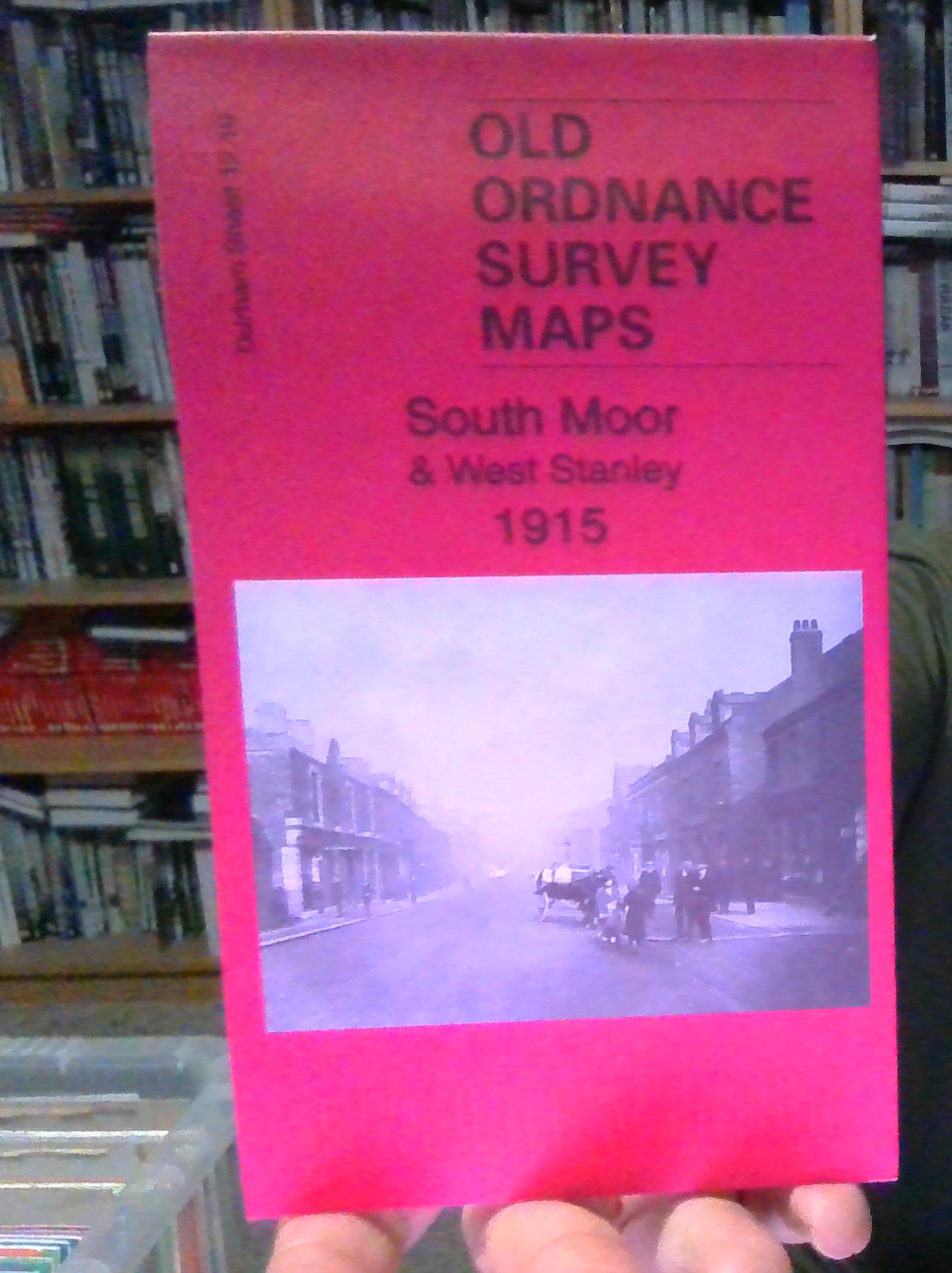 MAP OF South Moor & West Stanley 1915 County Durham Sheet 12.10 by Alan Godfrey
