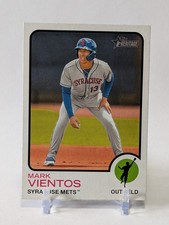 2022 Topps Heritage Minors Mark Vientos #5 New York Mets - FREE SHIPPING