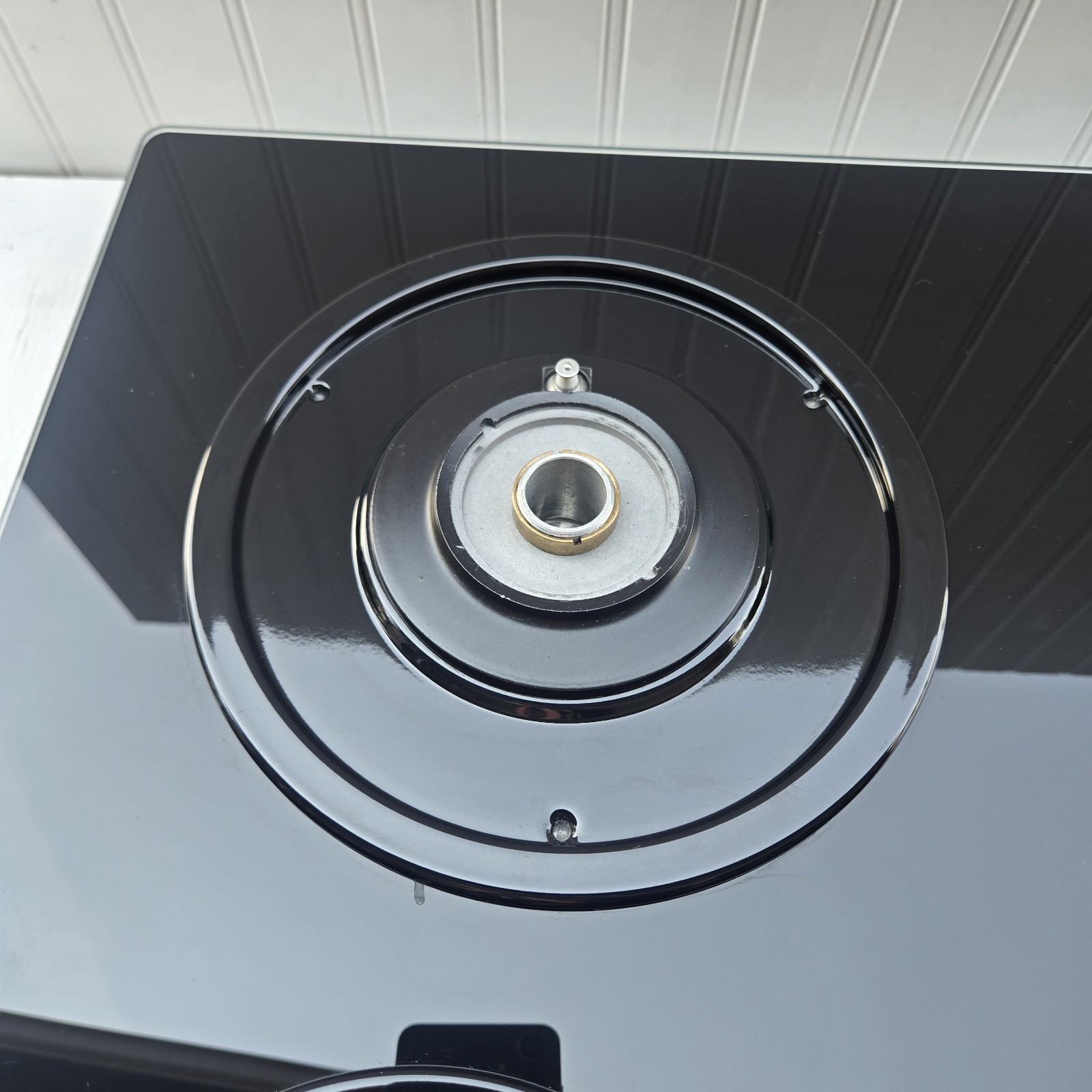 JENN-AIR Black Gas Cook Top CCG4573 Modern Glass 4-Burner  Clean S1