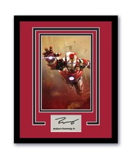 Iron Man Robert Downey Jr. Autographed Signed 11x14 Framed Photo ACOA