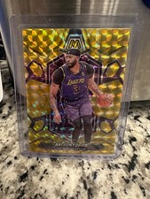 2023-24 Panini Mosaic - Anthony Davis #73 Reactive Yellow Mosaic Prizm