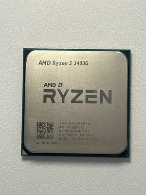 AMD Ryzen 5 3400G 3.7GHz Quad-Core 8-Thread AM4 CPU YD3400C5M4MFH