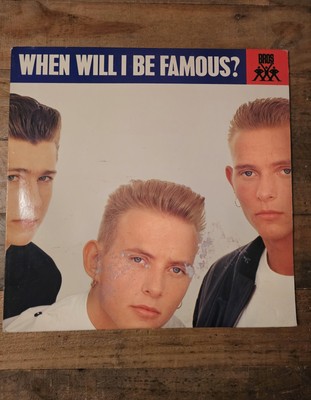 ブロス　When Will I Be Famous?　国内特別盤 貴重盤 12” Bros - When Will I Be Famous 12