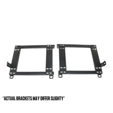 Pair 2pc Racing Seat Mounting Brackets Rail Track For Honda Civic Ekeg 92-00