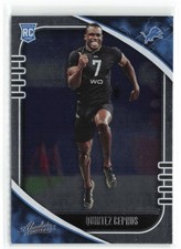 2020 Panini Absolute Quintez Cephus RC Detroit Lions #187