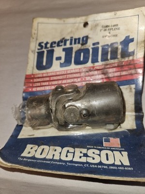 Borgeson Steering U-Joint U15N-148R  1'' 48 Spline X 3/4 Bore Unopened 