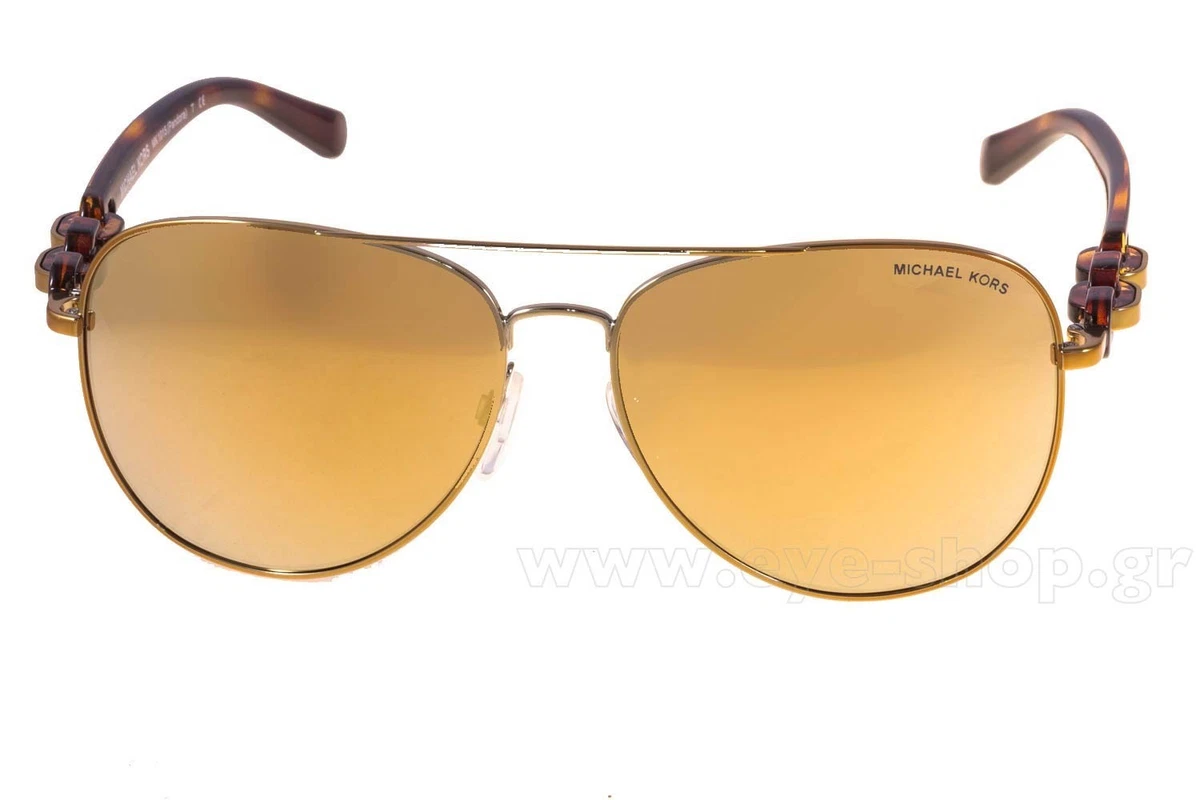 Michael Kors Pandora Sunglasses Liquid Gold Lens Michael Kors Pandora MK1015 112813 Sunglasses Women main image 4