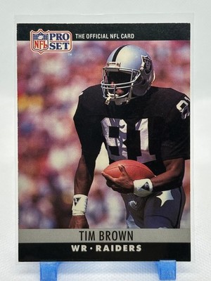Tim Brown 1990 Pro Set #150 - Raiders *