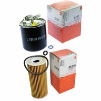 Mahle / Knecht Set Filterpaket Kraftstofffilter KL 723D ÖLfilter OX 201D