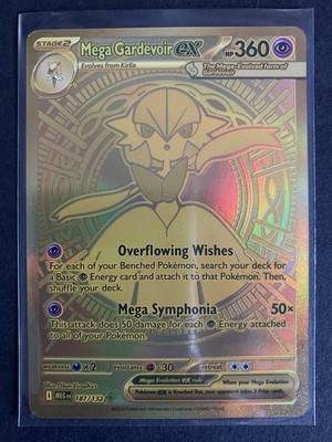 Mega Gardevoir EX187/132メガサーナイトEXEnglish Mega Gardevoir ex 187/132 Mega Hyper Rare - Pokémon ME01 Mega