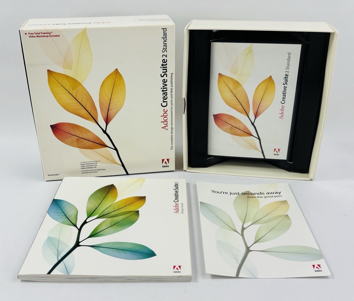 VINTAGE Adobe Creative Suite 2 Standard CS2 PC Windows Complete