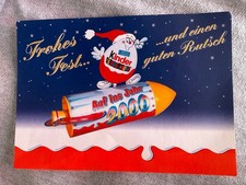 Ferrero 1999 &Uuml;ei Postkarte AUF INS JAHR 2000