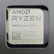 AMD Ryzen 7 7700 8-Core 3.8GHz Socket AM5 CPU w/ Wraith Cooler 100-100000592BOX