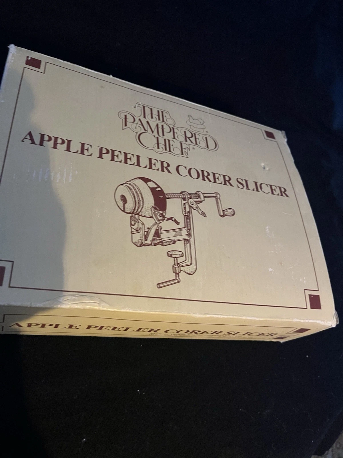 The Pampered Chef-Apple Peeler/Corer/Slicer #2430-Original Box