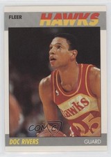 1987-88 Fleer Doc Rivers #92 0d08