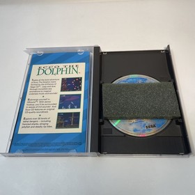 Sonic CD (Sega CD, 1993) CIB Complete w/ Registration Card + Foam - Clean Disc